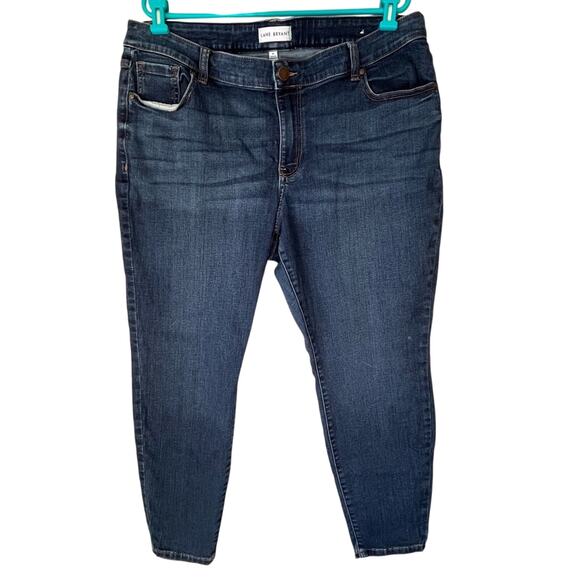 Lane Bryant Dark Wash Skinny Jean Size 20 - Picture 1 of 11